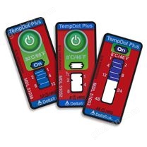 TempDot&trade; Plus 累計上升時間/溫度的標簽