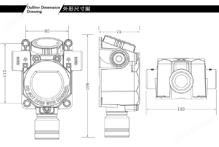 RBT-6000-ZLG型氣體探測(cè)器